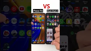 Poco F4 vs Black Shark 4 Speed Test