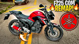 TOP SPEED YAMAHA FZ 25 2024 REMAPEADA