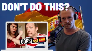 DO NOT do this in SPAIN *Reaction*