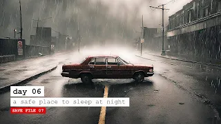 It's dangerous outside, but you're safe here | Silent Hill Inspired Music | Dark Ambience with Rain