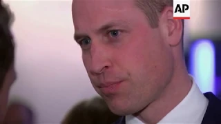 Prince William jokes about spreading virus