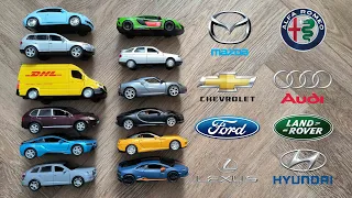 Learn Car Logos and Brands With Big Collection of Model Cars