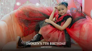 Imogen turns 7 | Same Day Edit by Nice Print Photography