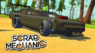 САМЫЕ КРУТЫЕ И БЫСТРЫЕ ТАЧКИ И МАШИНА ИЗ MAD MAX В SCRAP MECHANIC