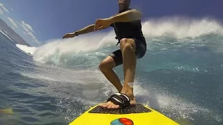 Tow in Surfing North Shore Oahu 2016