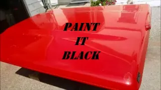 FIBERGLASS TONNEAU COVER REPAIR AND RESPRAY PART 1 SAND AND FILLER