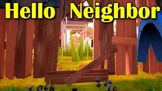 Hello Neighbor Сосед оббегает забор Второй акт