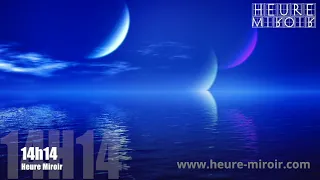 Heure miroir 14h14 : Signification, message des Anges & amour