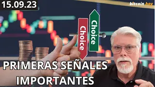 PRIMERAS SEÑALES  IMPORTANTES A TENER EN CUENTA EN BITCOIN Y ETHEREUM