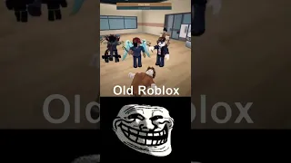 Old roblox Vs new roblox | Sad trollface meme