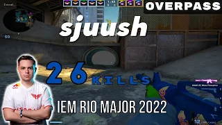 CSGO POV Heroic sjuush (26-16) vs Outsiders (Overpass) 𝙒𝙞𝙣 (16-9) @ 𝙄𝙀𝙈 𝙍𝙞𝙤 𝙈𝙖𝙟𝙤𝙧 2022