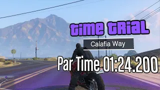 GTA Online Time Trial - Calafia Way $100,000 With Bati 801