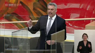 2021-04-21 099_Innenminister Karl Nehammer (ÖVP) - Nationalratssitzung