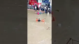 Rain at North nazimbad Kda chowrangi