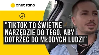 Jędrzej Urbański: Tiktok to świetne narzędzie do tego, aby dotrzeć do młodych ludzi