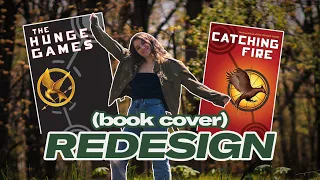 redesigning THE HUNGER GAMES book covers! (in honor of the ballad of songbirds and snakes)