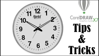 Clock Design in Coreldraw | Tutorial