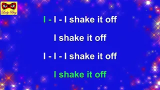 Shake it off Karaoke short version