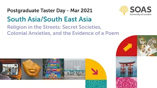 South Asia and South East Asia Taster Day - March 2021