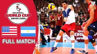 USA 🆚  Argentina - Full Match | Men’s Volleyball World Cup 2019