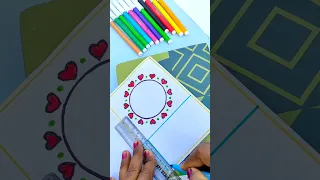 Easy and beautiful happy new year card making with white paper | how to make new year greeting card
