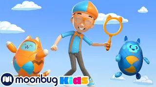 2 HOURS OF BLIPPI WONDERS 🧡💙 | Sandcastle! | Blippi Wonders | Educational Videos For Kids