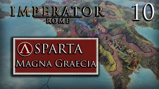 Crete falls – Sparta Iornman – 1.4 – Magna Graecia – Archimedes – Imperator: Rome – Part 10