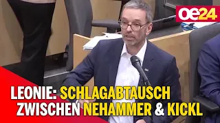 Tod von Leonie: Schlagabtausch zwischen Nehammer & Kickl