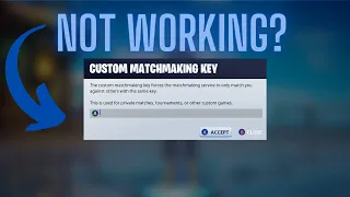 Custom matchmaking not working? - Here's how to fix