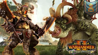 TAUROX the BRASS BULL Jabberslythe Rush - The Silence and the Fury DLC - Total War Warhammer 2