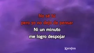Karaoke No sé tú - Luis Miguel *