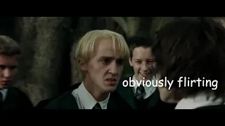 Draco and Harry having s*xual tension for 8 movies s̶t̶r̶a̶i̶g̶h̶t̶