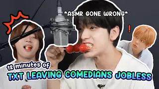 12 minutes of TXT leaving comedians jobless (yet again)