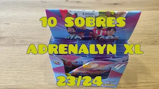 Buscando una carta top en 10 sobres Adrenalyn XL 23/24 Parte 3