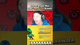 Kleiner BRUDER MAX zieht LEGENDÄREN BRAWLER! 😱 #shorts