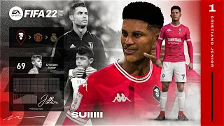 The Journey of CRISTIANO RONALDO JR Begins! - FIFA 22 My Player Career Mode #1