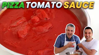How to Make TOMATO SAUCE for PIZZA Like a Pizza Chef