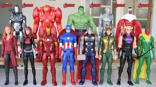 Bonecos Vingadores Era de Ultron : Hulk, Hulkbuster, Thor, Homem de Ferro