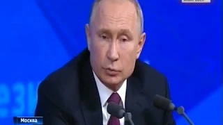 Пресс-конференция Владимира Путина