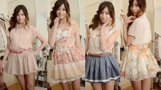 ☀ Summer Fashion Lookbook ☀ Japanese Floral Fashion ♥