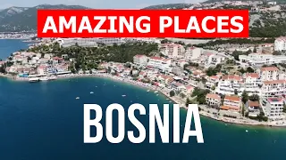 Bosnia and Herzegovina country travel | Nature, beaches, tourism, mountains, cities | 4k video
