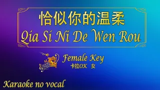 恰似你的温柔 【卡拉OK (女)】《KTV KARAOKE》 - Qia Si Ni De Wen Rou  (Female)