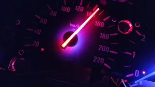 Speedometer Needle Dynamic Changing Color BMW E36