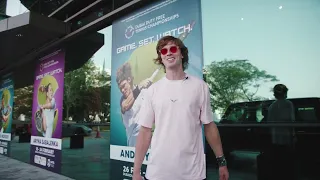 A day in the life of Andrey Rublev - 2024 Dubai Duty Free Tennis Championships