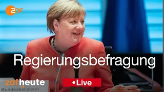 Live: Regierungsbefragung Merkel