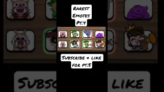 Rarest emotes pt.4 #shorts #clashroyale #short