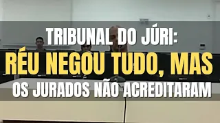 🔴Tribunal do Júri: Réu negou tudo mas os jurados não acreditaram nele (interrogatório e sentença)