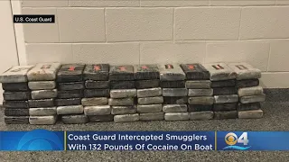 Coast Guard Captures 2 Suspected Drug smugglers, 132 Pounds Of Cocaine Off Haulover Inlet