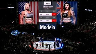 Holly Holm vs Megan Anderson