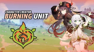 Asha: Burning Unit - Genshin Character Creator Episode 4